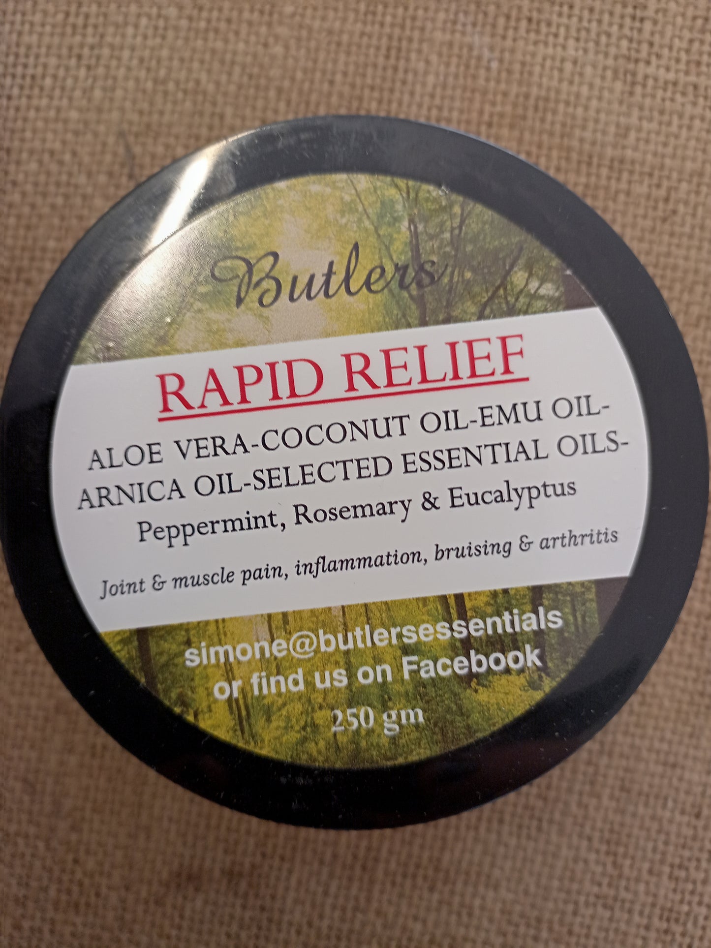 Butlers Essentials - Rapid Relief