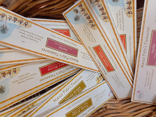 Incense (organic) - 10 sticks per pack