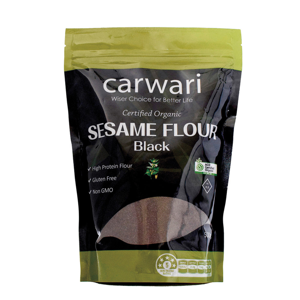 Sesame flour Black (organic) - 500g