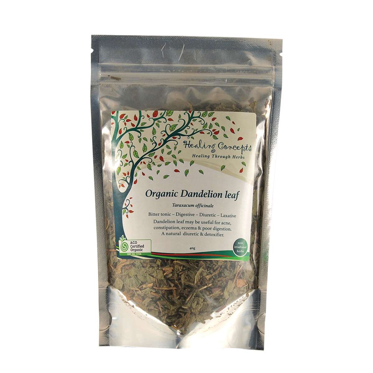 Healing Concepts - Organic Dandelion Leaf Tea 40g
