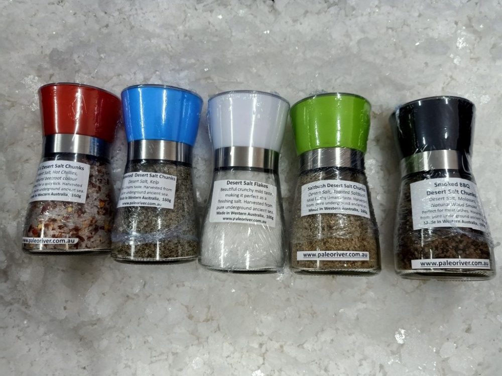 Paleo River Salt - 160g grinders